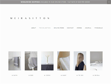 Tablet Screenshot of meirasitton.com